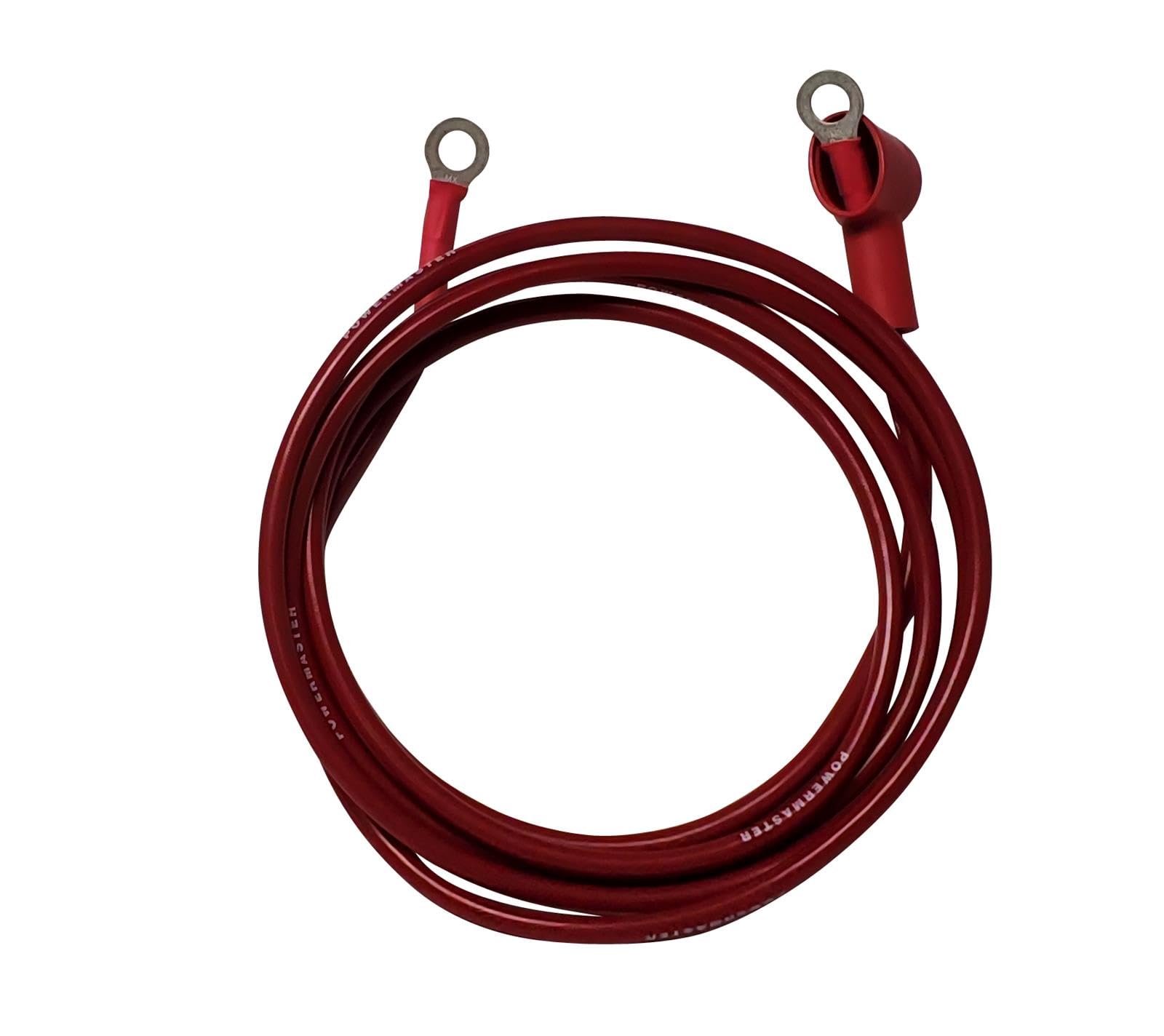 1-587 Powermaster Alt Charge Wire 8g 7 ft w/2-5/16 Eyelets