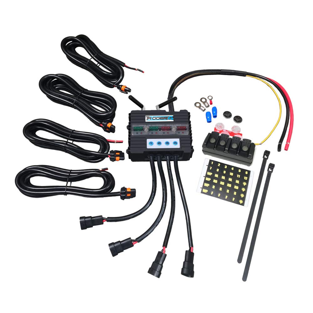 4 Channel Switch Combo Kit TRIGGER 4PLUS 21004RUN for 4 Runner