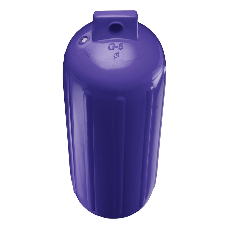 Purple Polyform G-5 Boat Fender