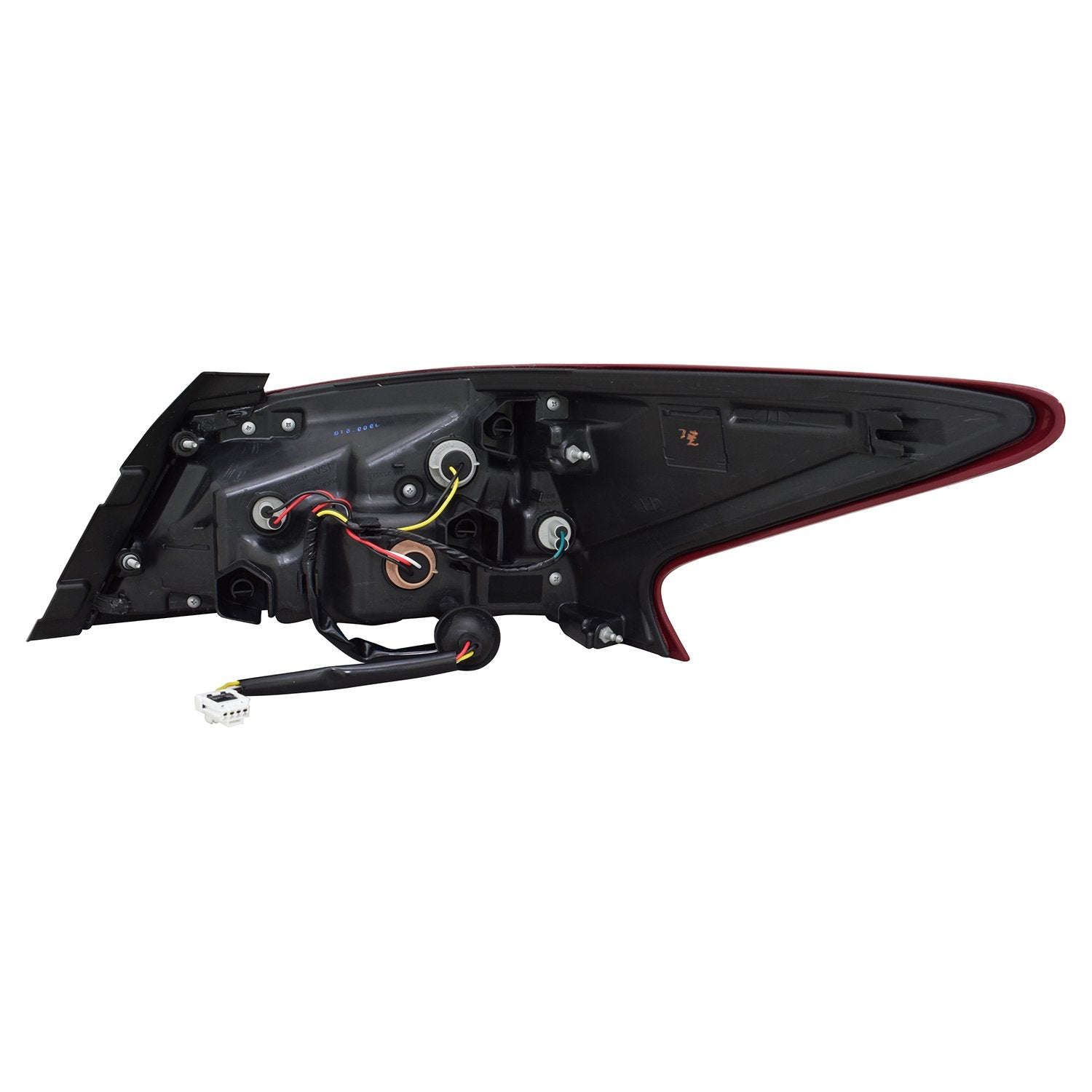 Left TYC Tail Light Assembly Compatible with 2016-2017 Nissan Altima