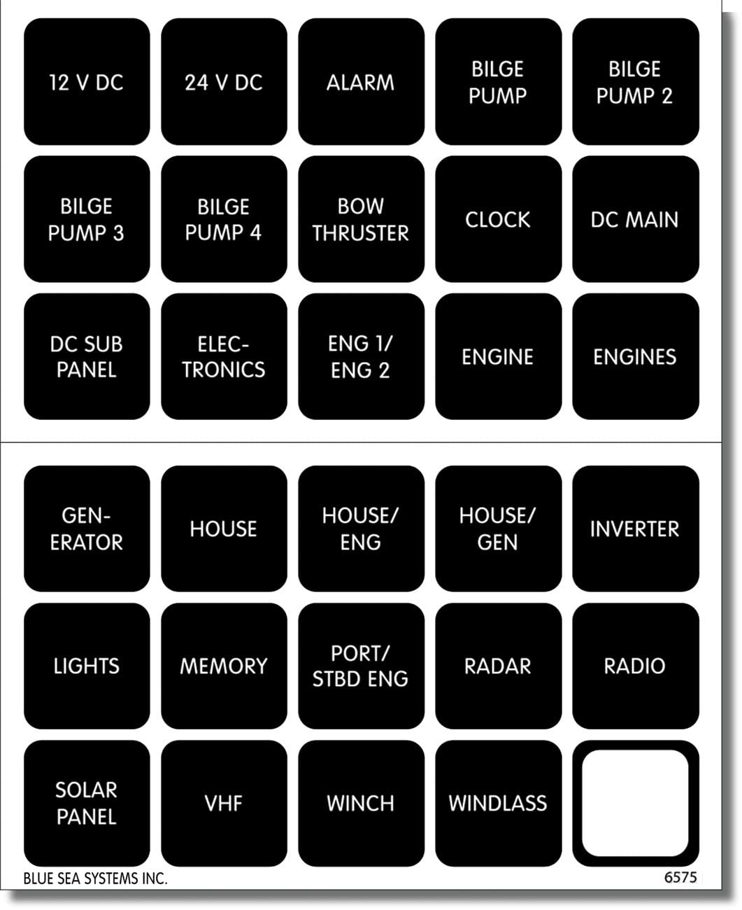 30 Labels, Square, Label Kit, V2