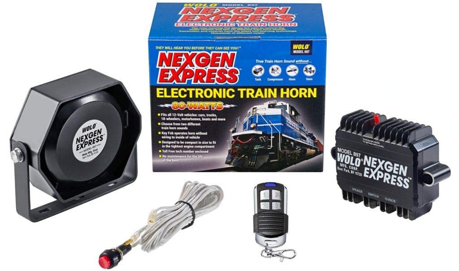 Nexgen Wolo 897 Express Electronic Train Horn 150-Watts