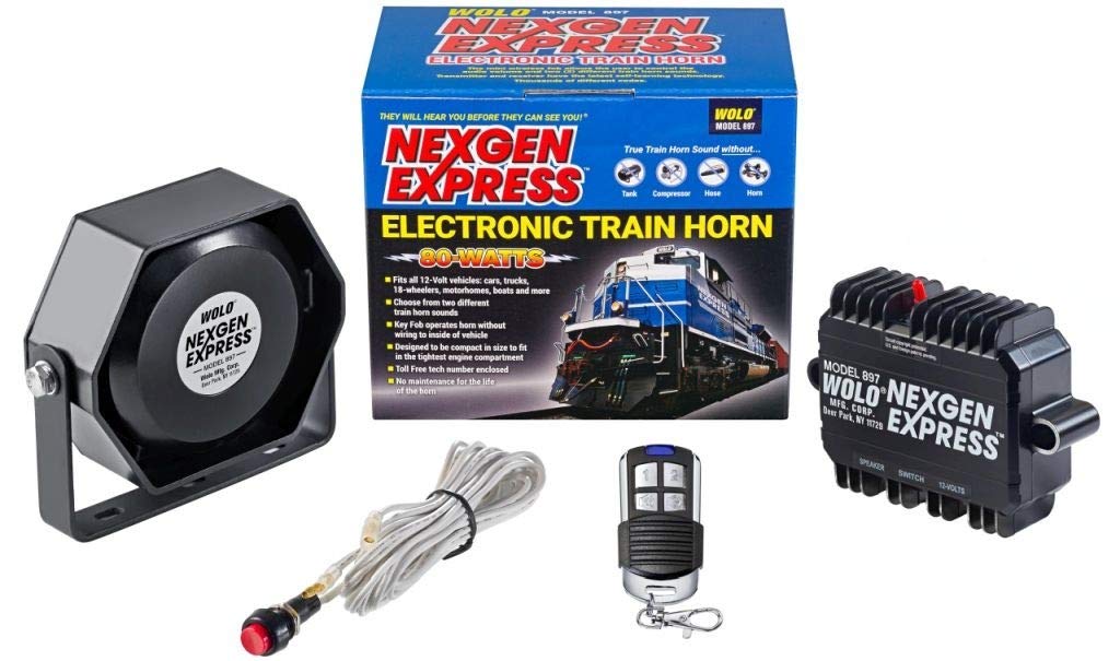 Nexgen Wolo 897 Express Electronic Train Horn 150-Watts