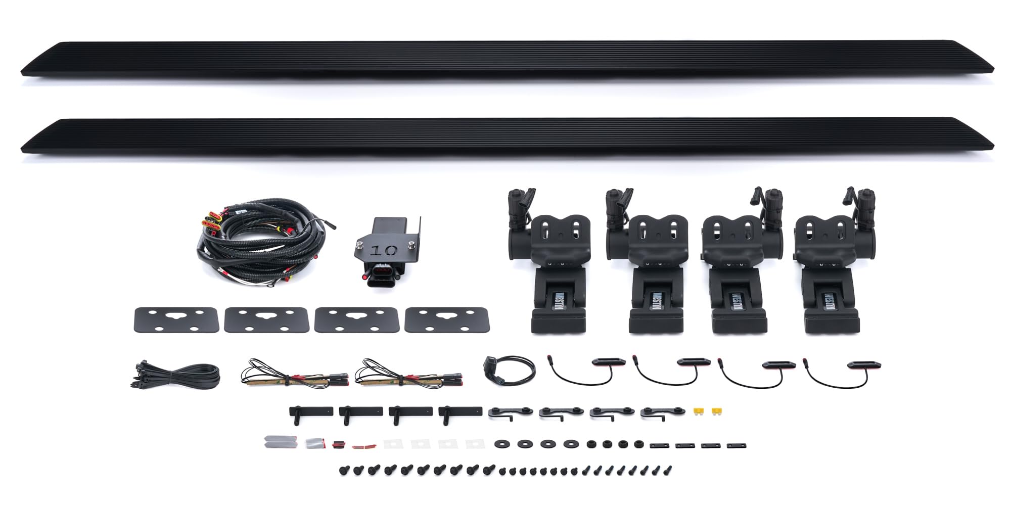 Westin Pro-e 29-23565 Electric Running Boards fits 09-18 Ram 1500 Crew Cab 19-23 Ram 1500 Classic Crew Cab 10-23 Ram 2500 3500 Crew Cab (Excl. Cab Chassis with Def Tanks) Textured Black 1 Pair