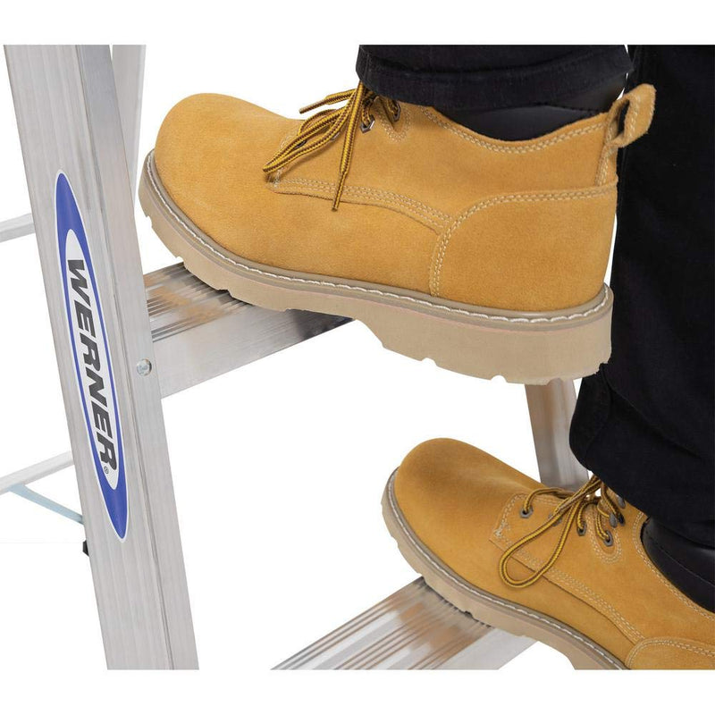 6 Feet Werner stepladders, Blue,Gold 366