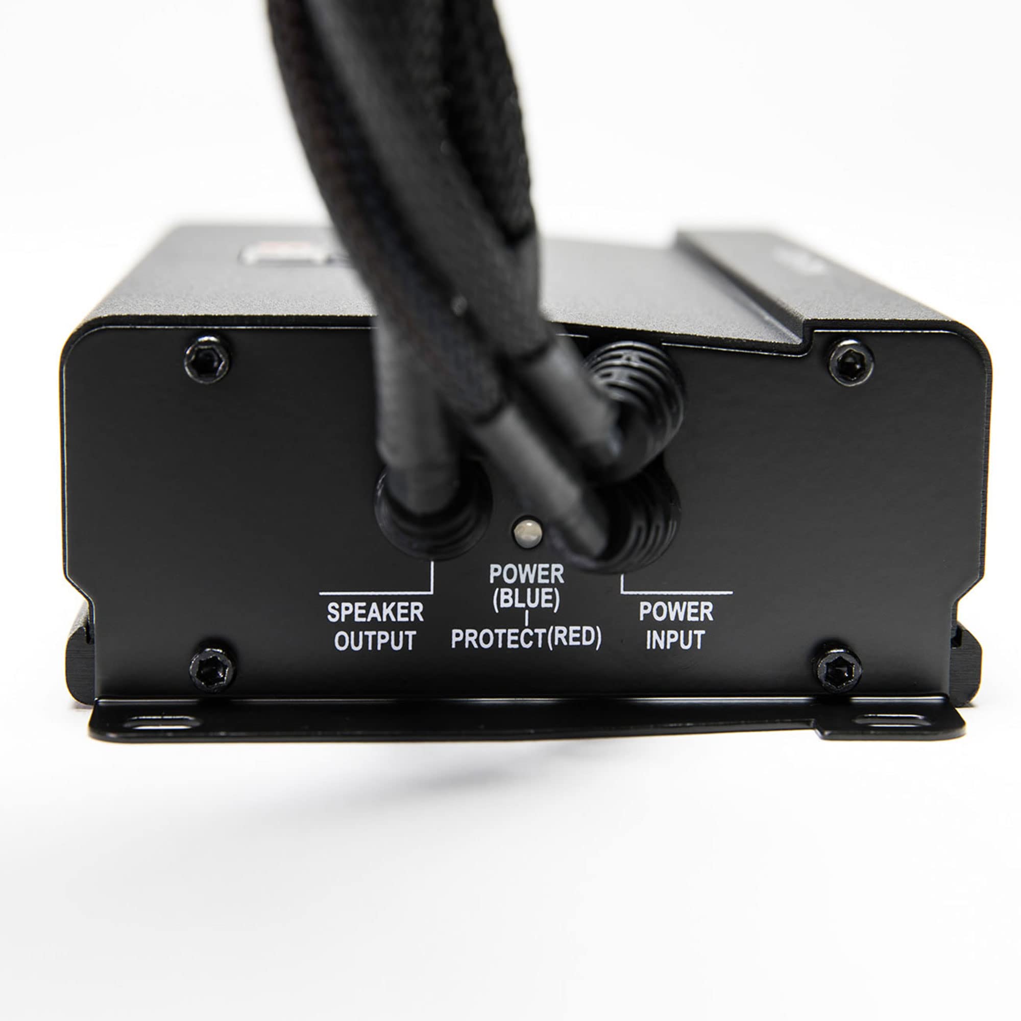 MB Quart Nautic Marine Powersports 1 Channel 400 Watt Maximum Power Full Range Class D Amplifier with PWM MOSFET Power, Black