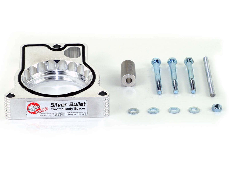 aFe Power Throttle Body Spacer Kit Silver Bullet GM C/K 1500/2500/3500 96-00 V8-5.0L/ 5.7L #46-34005