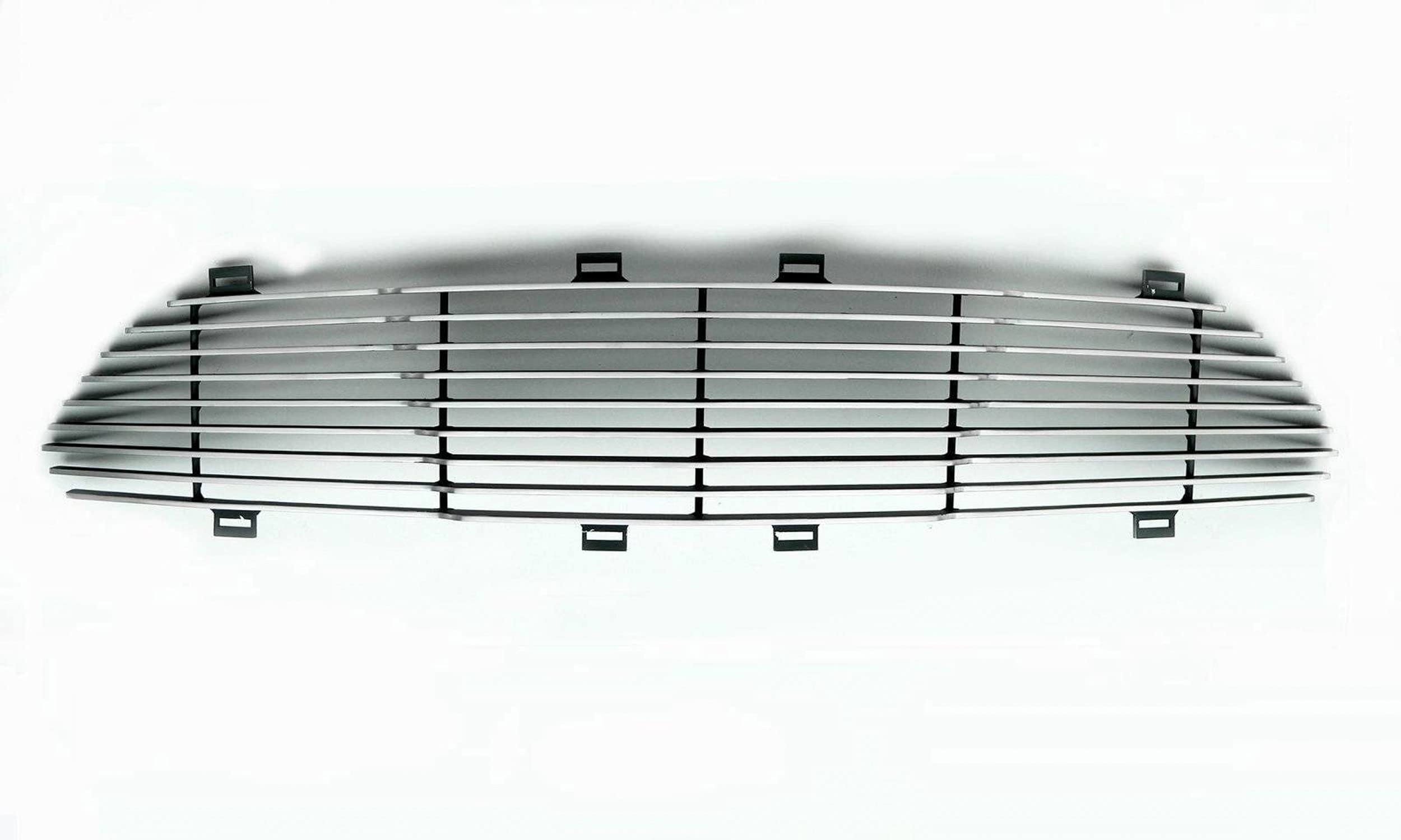 2015-2017 Mustang GT T-Rex Grilles Laser Billet Grille, Polished, 1 Pc, Replacement - PN #6215300
