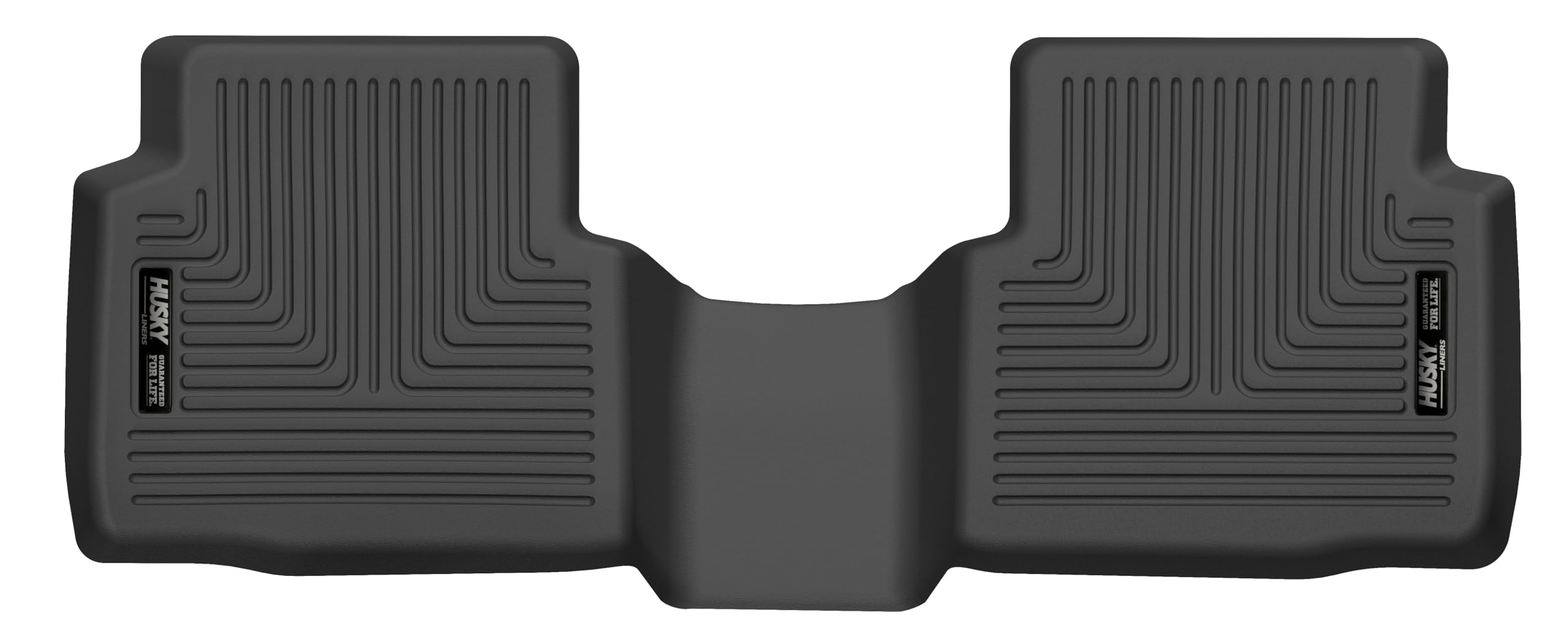 Weatherbeater Husky Liners Floor Mats | Fits 2020-2023 Ford Escape | 2nd Row, 1-pc Black - 12741
