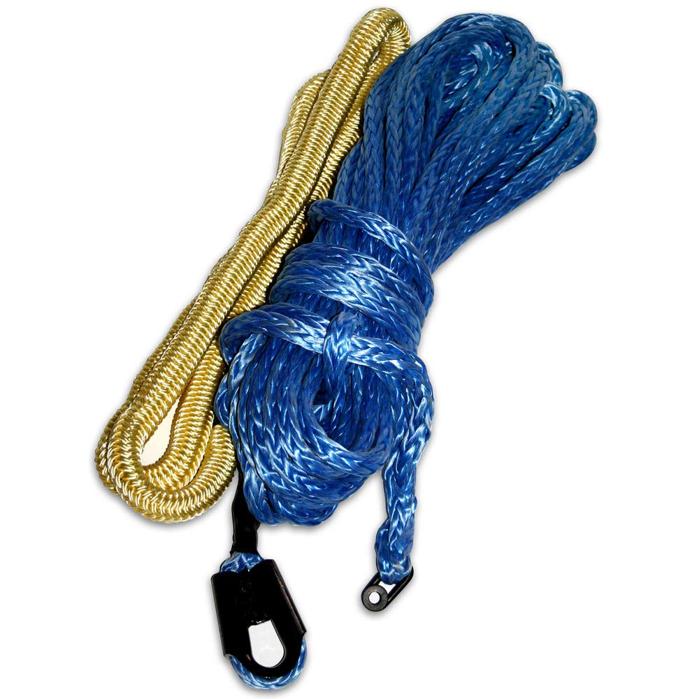 Synthetic Rope Bulldog Winch (20124), 10mm x 75'