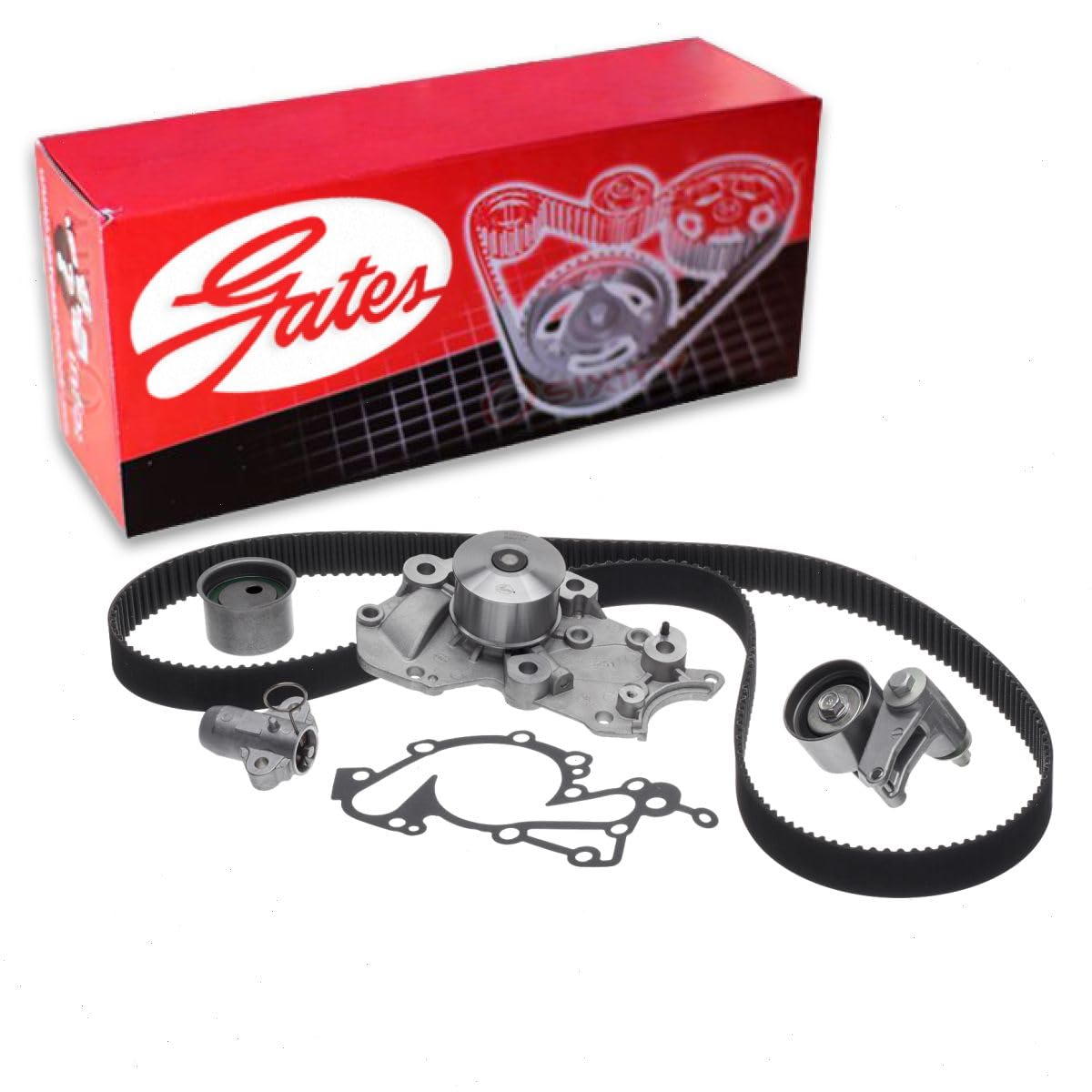 PowerGrip Premium Timing Belt Component Kit Gates TCKWP337 with Water Pump