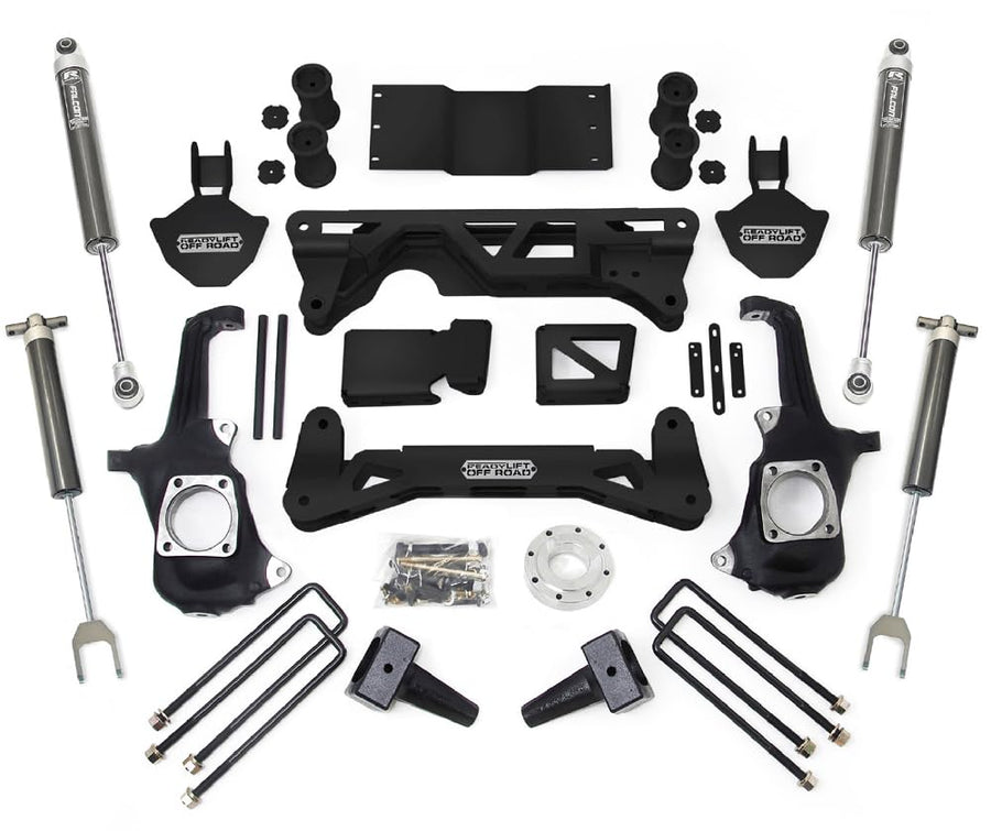 5-6'' Lift Kit ReadyLIFT with Falcon Shocks For Chevrolet/GMC 2500HD/3500HD 4WD