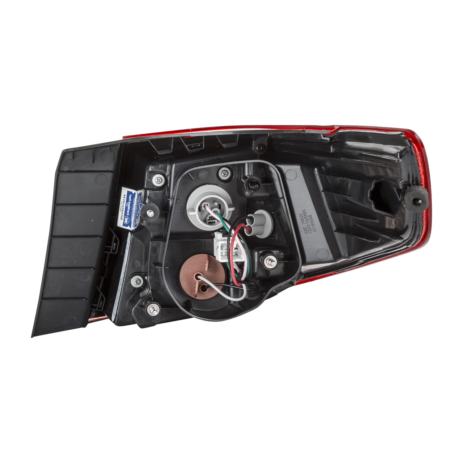 Left TYC Tail Light Assembly Compatible with 2011-2013 Kia Optima