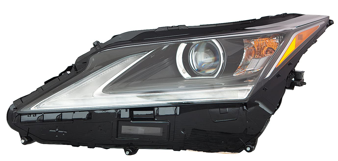 For Lexus RX350 / 450h 16-19 / RX350L 18-19 Headlight SINGLE BEAM without Adaptive Headlight & COLD CLIMATE SPEC CAN Built Driver Side | DOT Certified 81150-0E260 | LX2502173 ACK