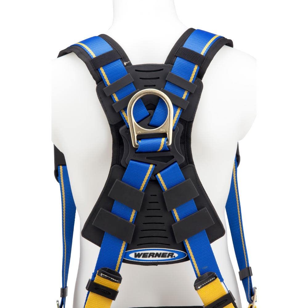 Blue Armor Werner Construction (3 D Rings) Harness (S) Fall Protection Equipment