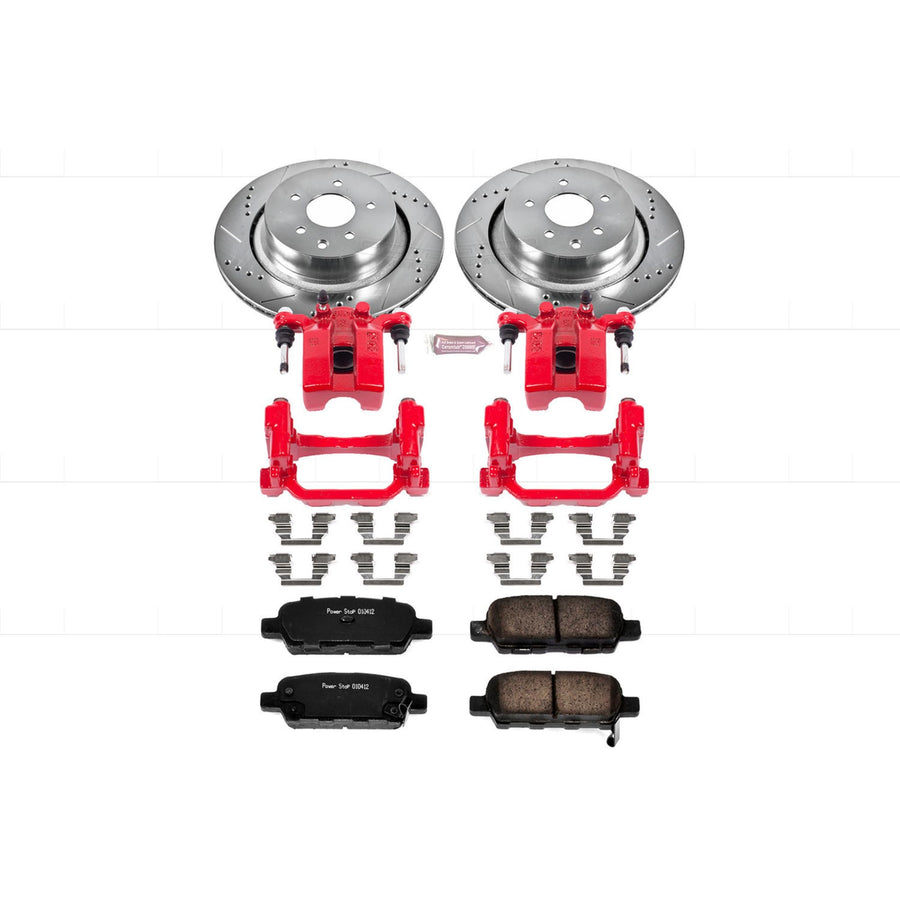 Power Stop Z23 Evolution Sport Brake Kit with Calipers For G35 INFINITI 2007-2008 | INFINITI G37 2008-2013 [Vehicle Specific]