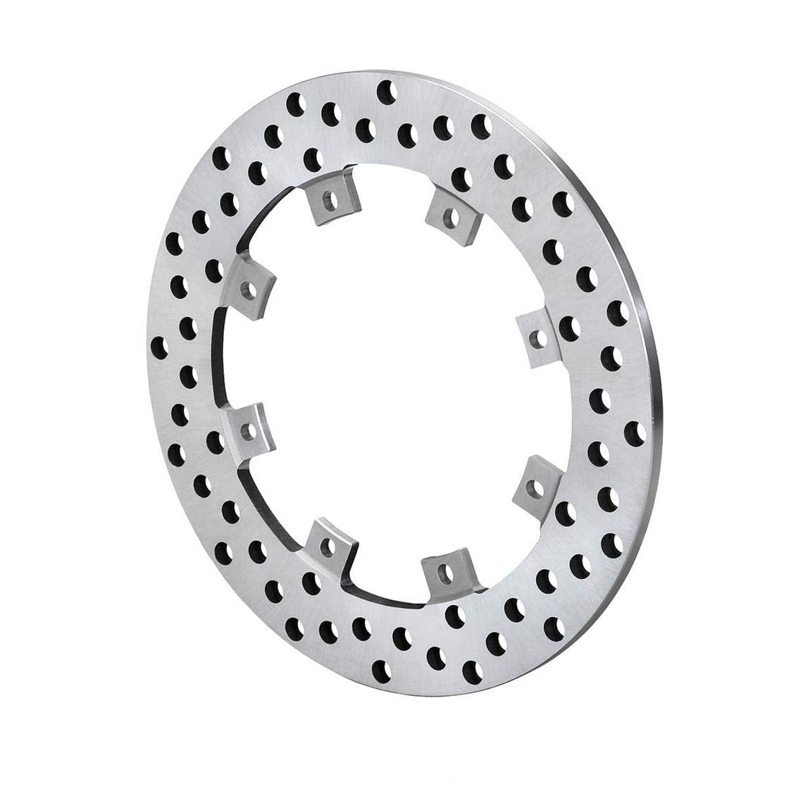 Rear Rotor-SuperAlloy-Drilled Drag