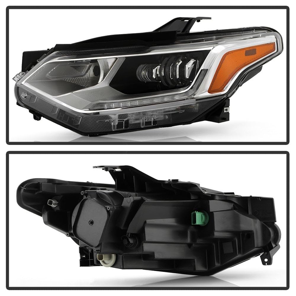 Chevy Traverse 18-21 Full LED (Signal/Side Marker Halogen) Headlight - OE Left Spyder (POE)