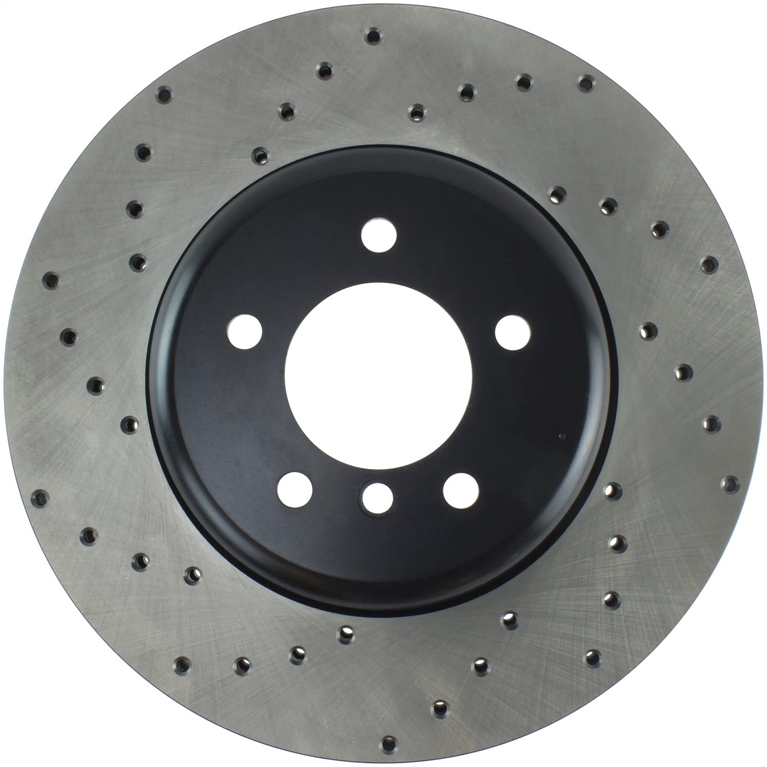 Front Right StopTech 128.34071R Sport Cross Drilled Brake Rotor