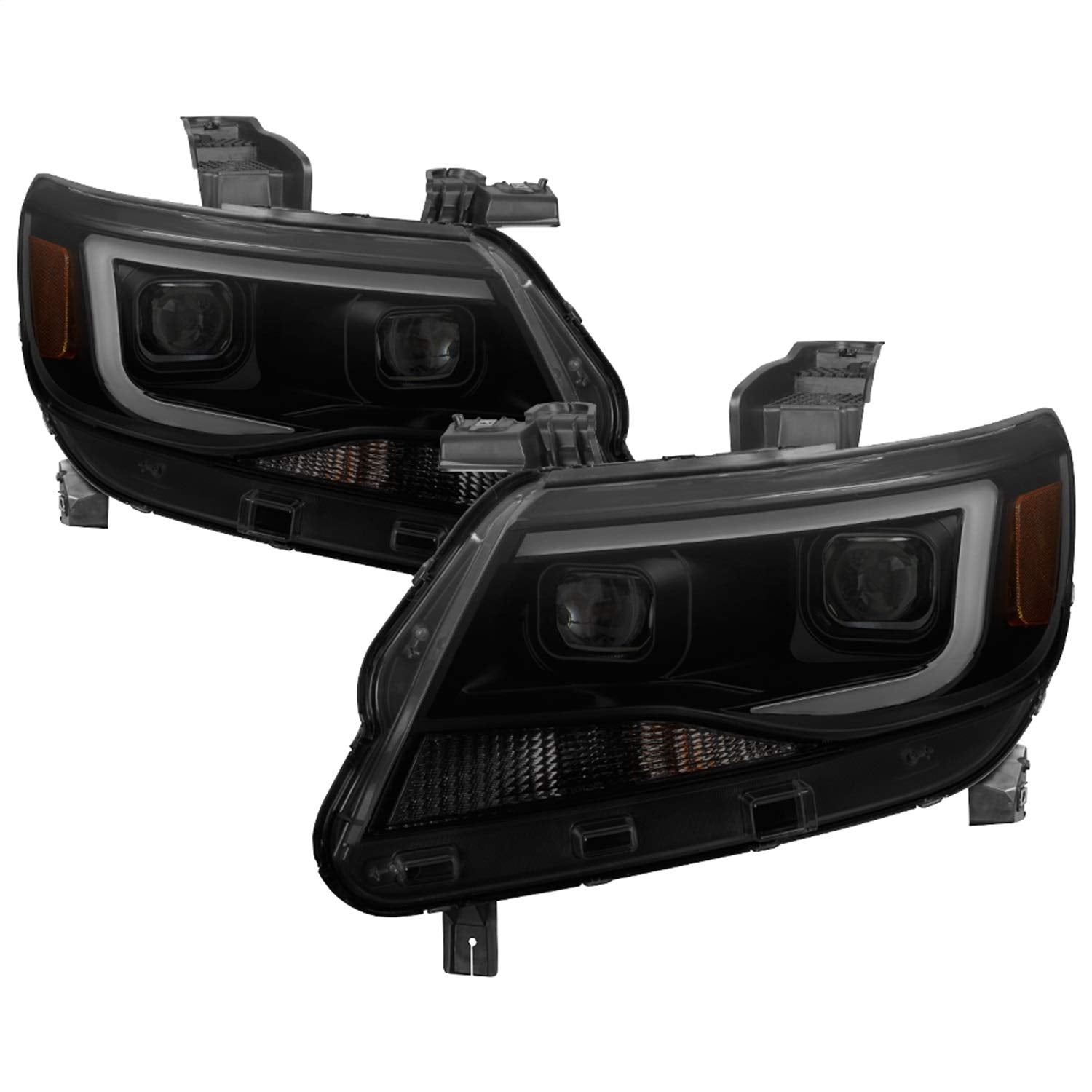 Projector Headlight Xtune PRO-JH-CCO04-LBDRL-BSM, 1 Pack