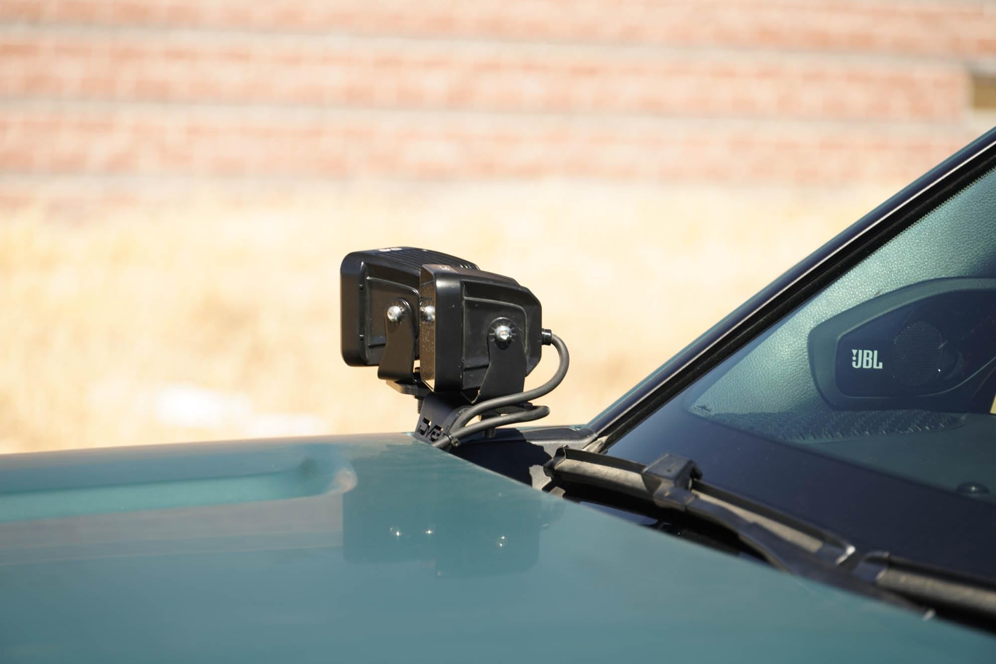Ditch Light Brackets DV8 Offroad for 2025+ Toyota 4Runner | Mount Up to Four 3" Pod Lights | Second Mounting Point Can Be Used for An Antenna, Whip Light, etc. | Durable Steel Design | Bolt-On Install