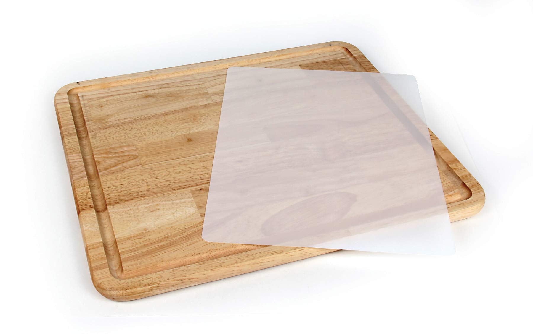 Hardwood Cutting Board and Stove Topper Camco with Non-Skid Backing, Includes Flexible Cutting Mat (43753)