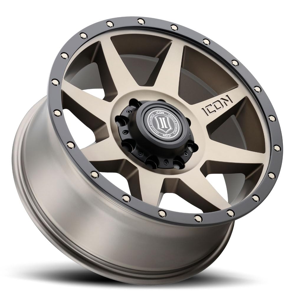 Rebound ICON Alloys, Bronze, 20 x 9/8 x 6.5, 12mm Offset, 5.5" BS, 1820908055BR
