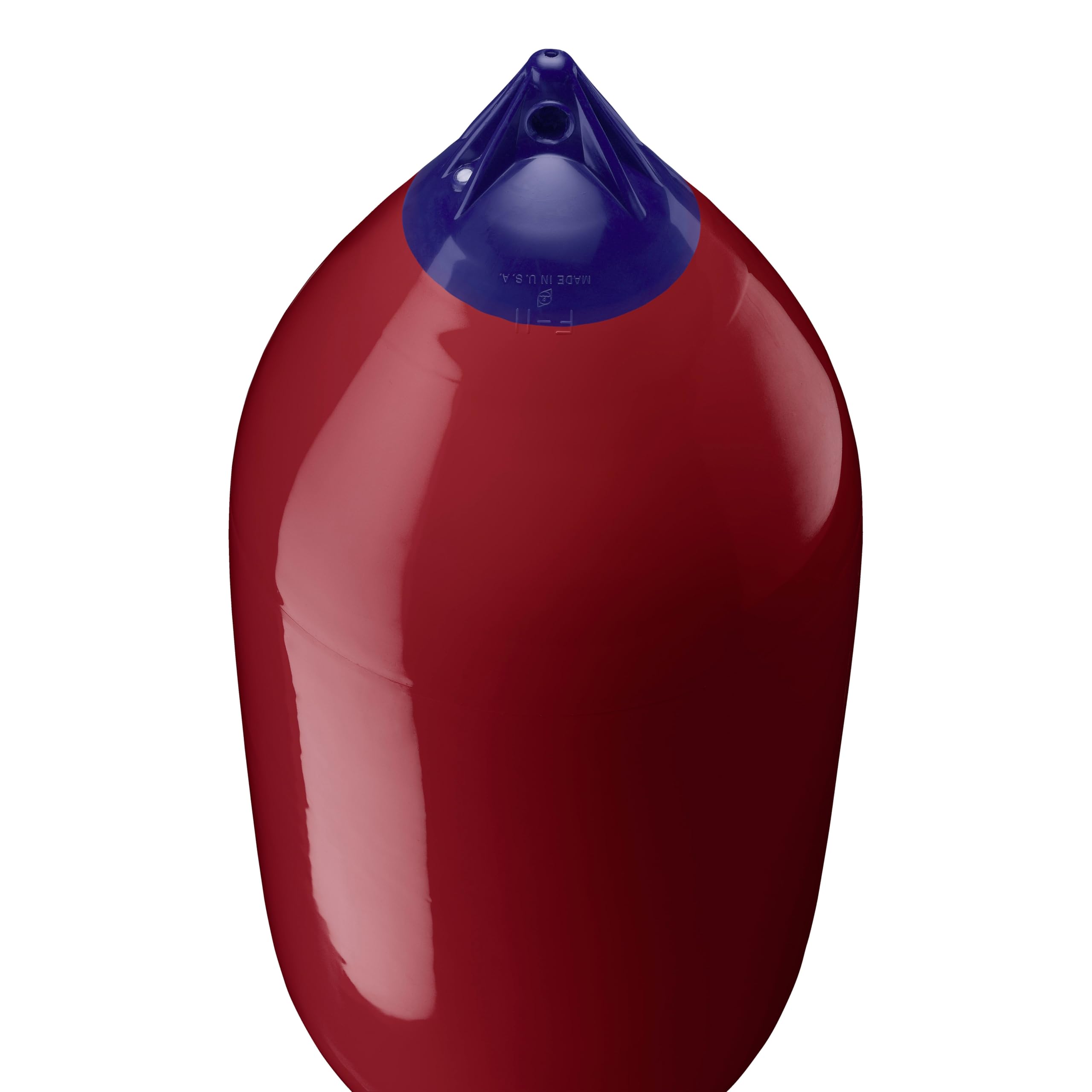 Polyform F-11 Standard Boat Fender F-Series - Burgundy Blue Ropehold