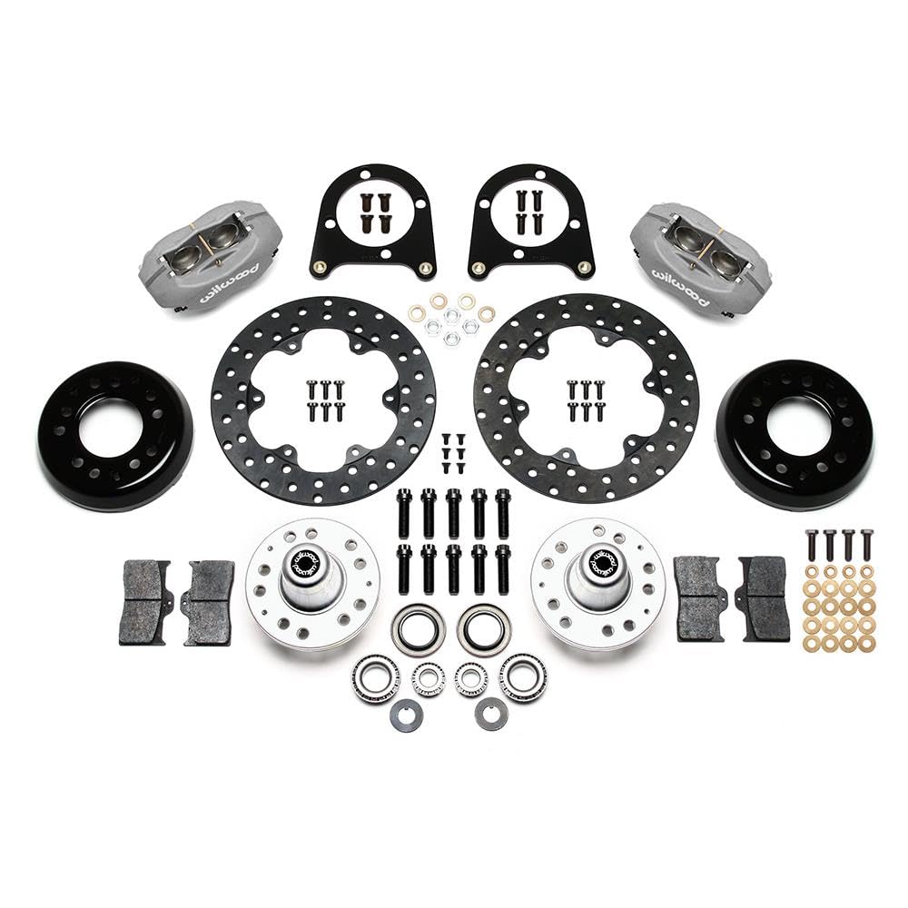 Drilled Rotor FDL Front Drag Kit