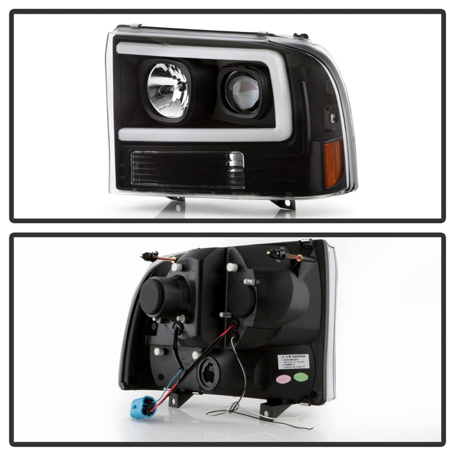 Projector Headlight Spyder Platinum (PRO-YD-FF25099V2PL-BK)