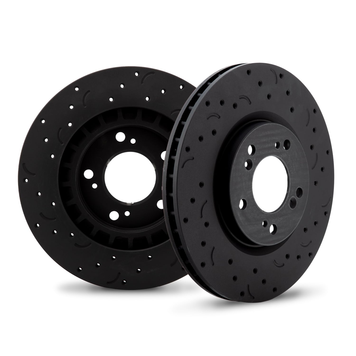 Hawk Performance Cross-Drilled and Slotted HTC5312 Talon Rotors