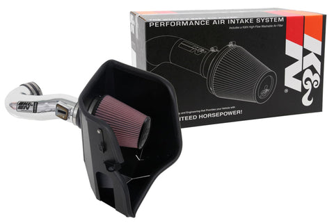 Cold Air Intake System K&N: High-Flow Air Filter, Increase Performance & Towing: Compatible with 2019-2025 Chevy/GMC/Cadillac Silverado 1500, Suburban, Tahoe, Sierra 1500, Yukon, Escalade, 77-3110KP
