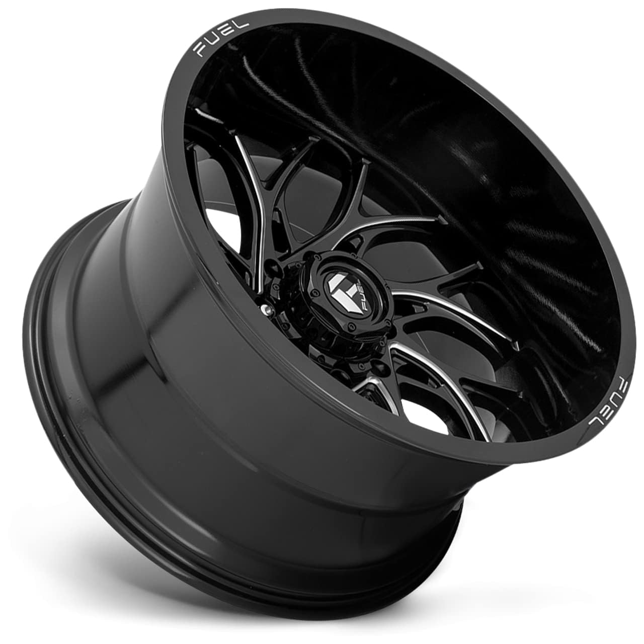 1PC Fuel D741 20X10 5X150 GL-BLK-MIL -18MM - D74120005647