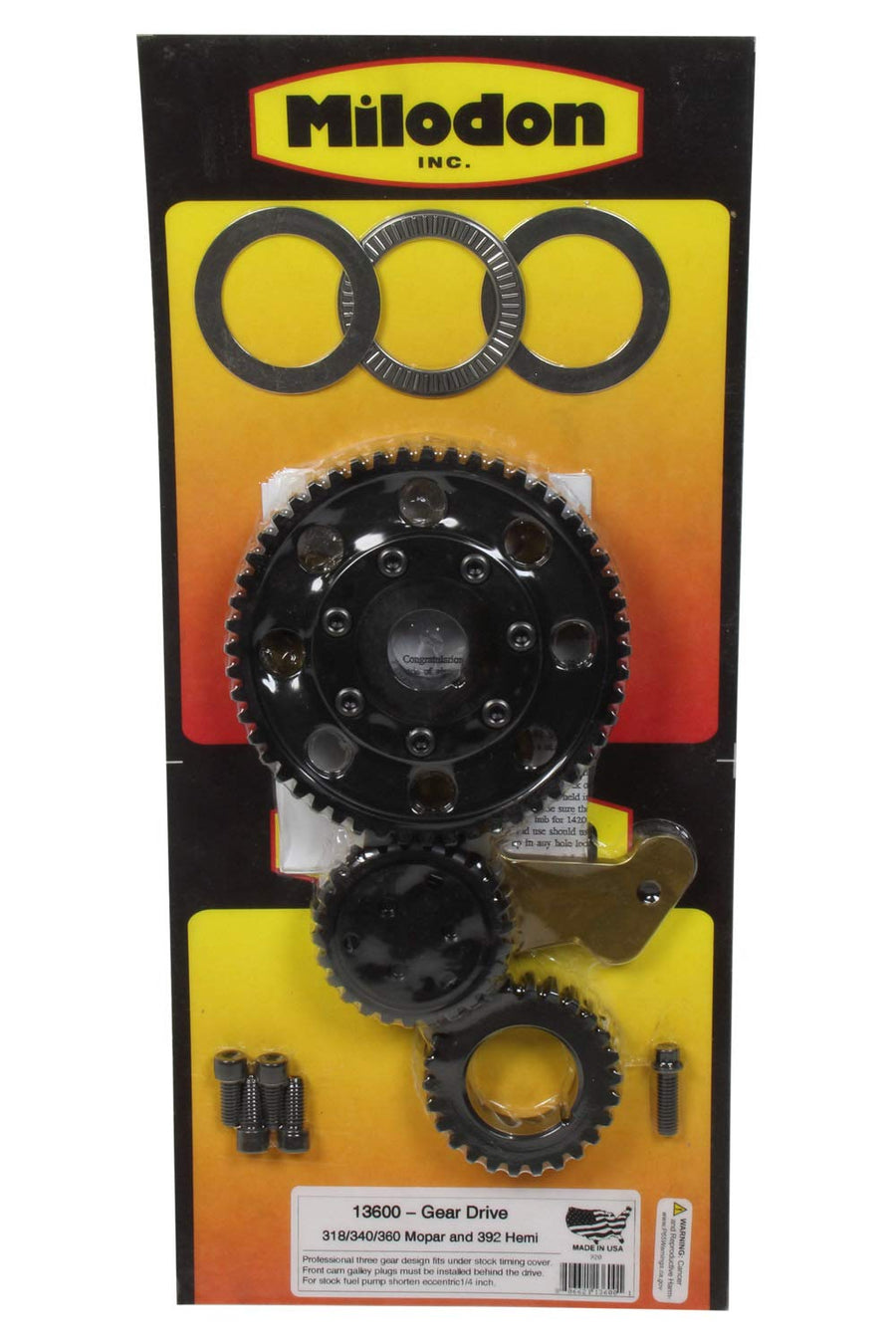 Gear Drive Assembly Milodon (13600)