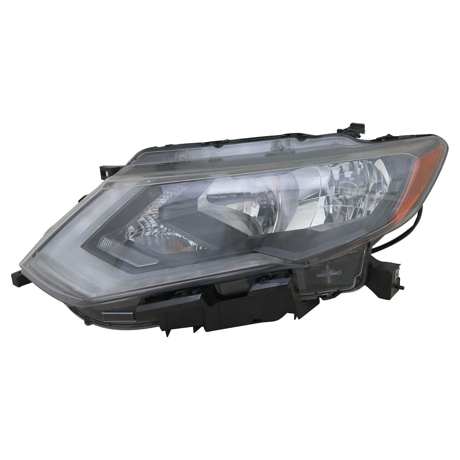Left TYC Headlight Assembly Compatible with 2017-2020 Nissan Rogue