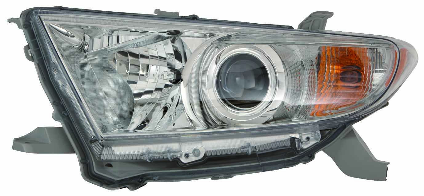 Toyota Highlander 11-13 Headlight Driver Side CAPA | DOT Certified 81150-0E130 | TO2502208C ACK