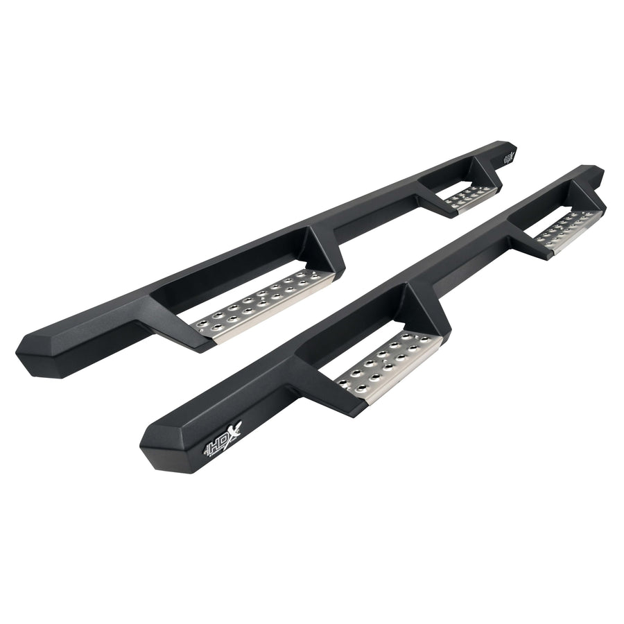Stainless HDX Drop NERF Step Bars