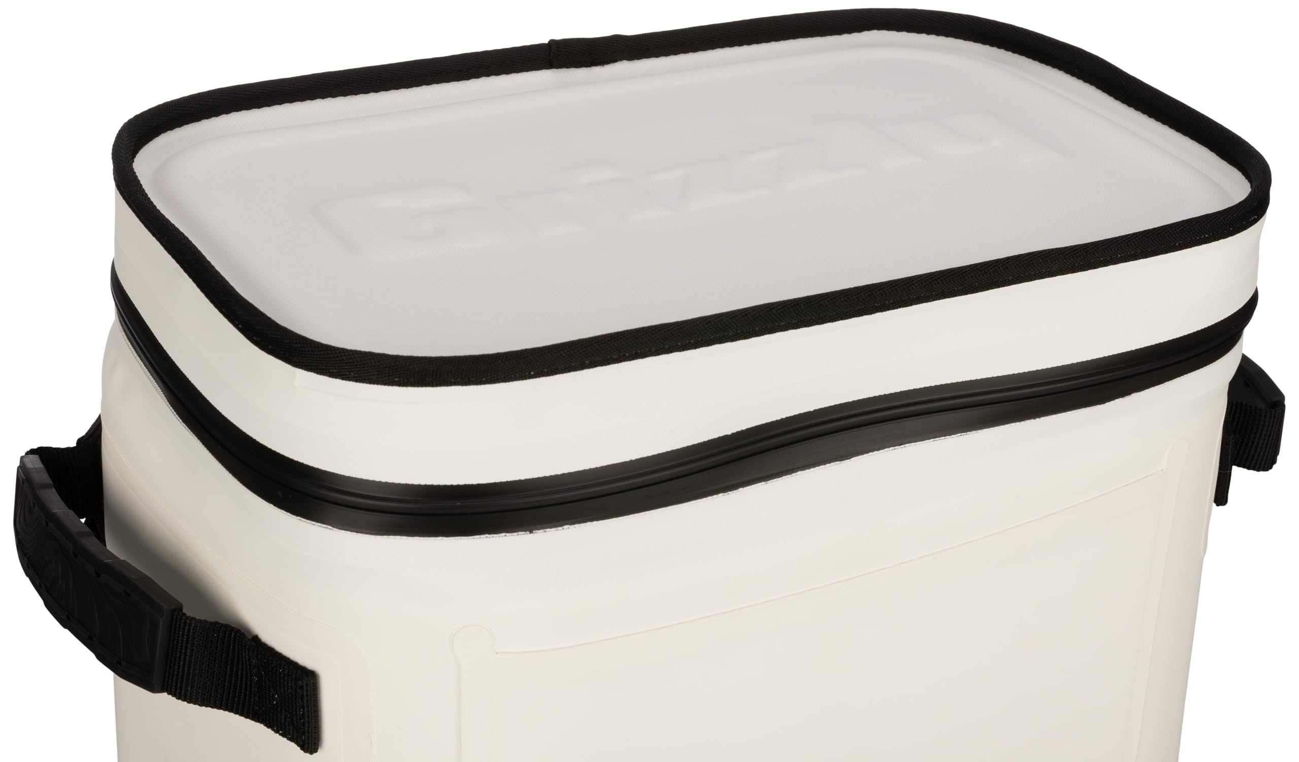 24 Grizzly Drifter Backpack Cooler, Insulated for Beach Boat Camping Fishing Hunting, 24-Quart Capacity, Whiteout