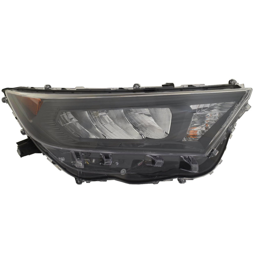 For Toyota RAV4 Hybrid 19-21 Headlight BLK Bezel Passenger Side CAPA | DOT Certified 81110-0R152 | TO2503274C