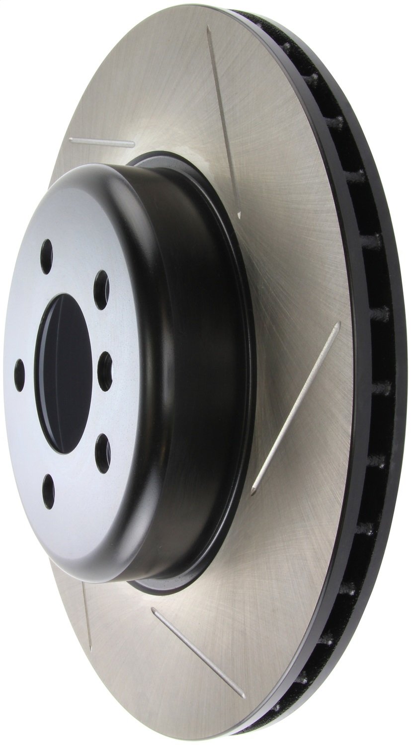 Rear Left StopTech 126.34147SL Sport Slotted Brake Rotor