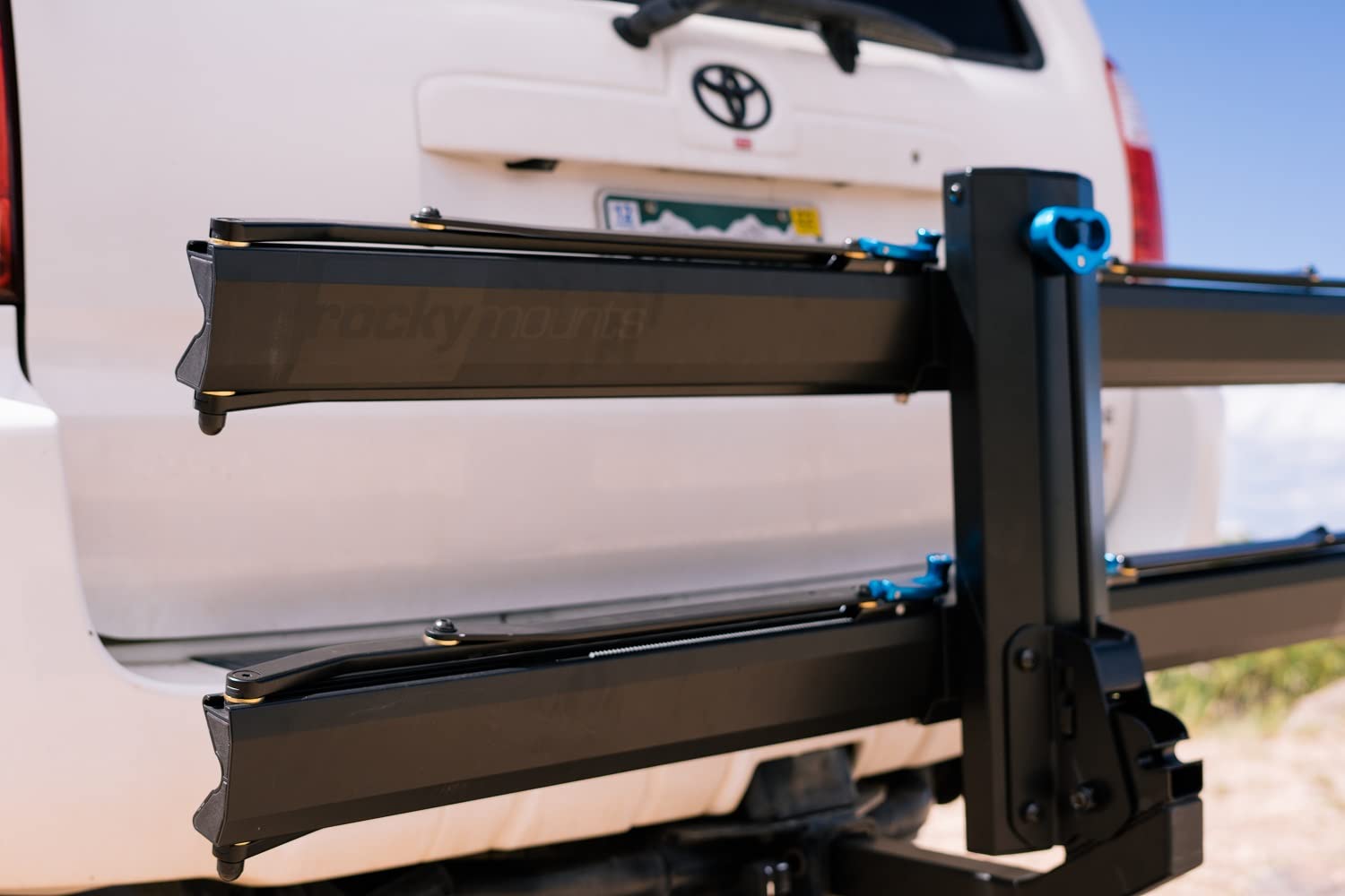2 Bike RockyMounts GuideRail Platform Hitch Rack for 2" Hitch Receivers