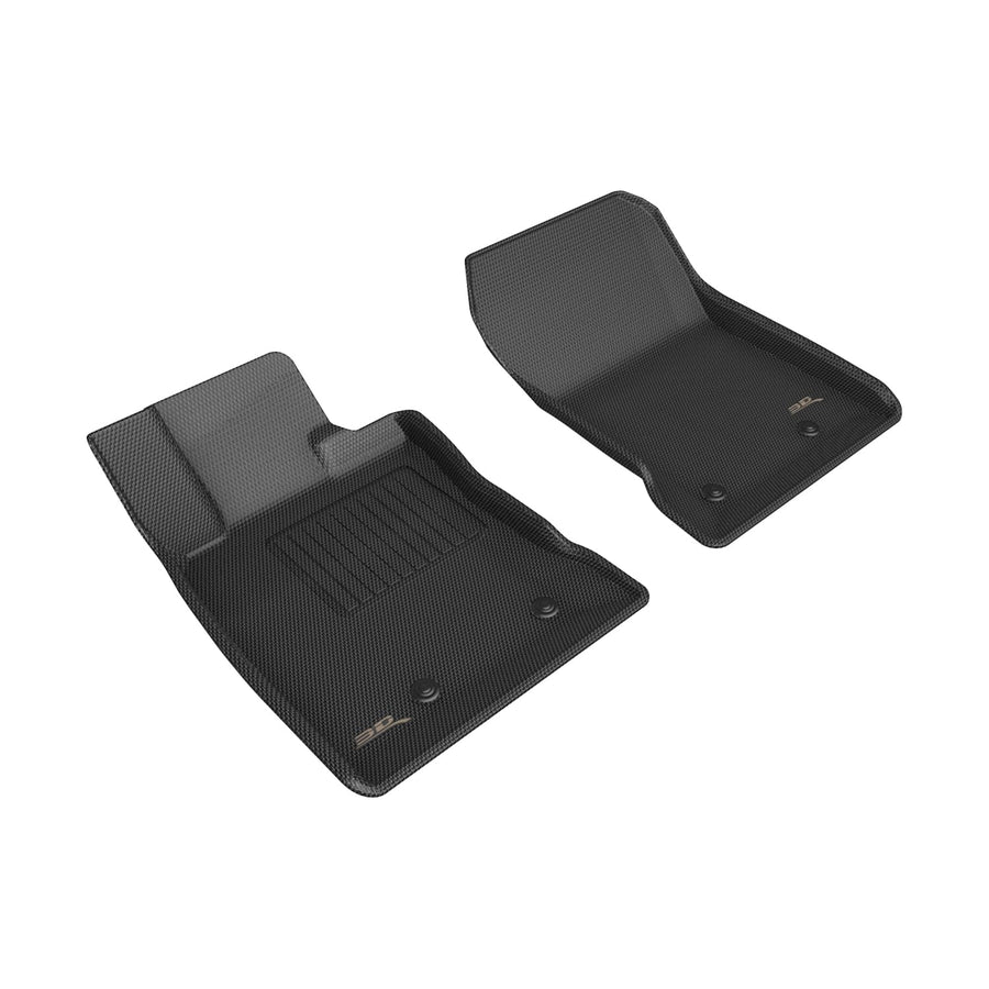 Kagu Floor Mat 3D MAXpider Custom Fit (Black) Compatible with Toyota GR86 / Subaru Brz 2022-2026 - R1