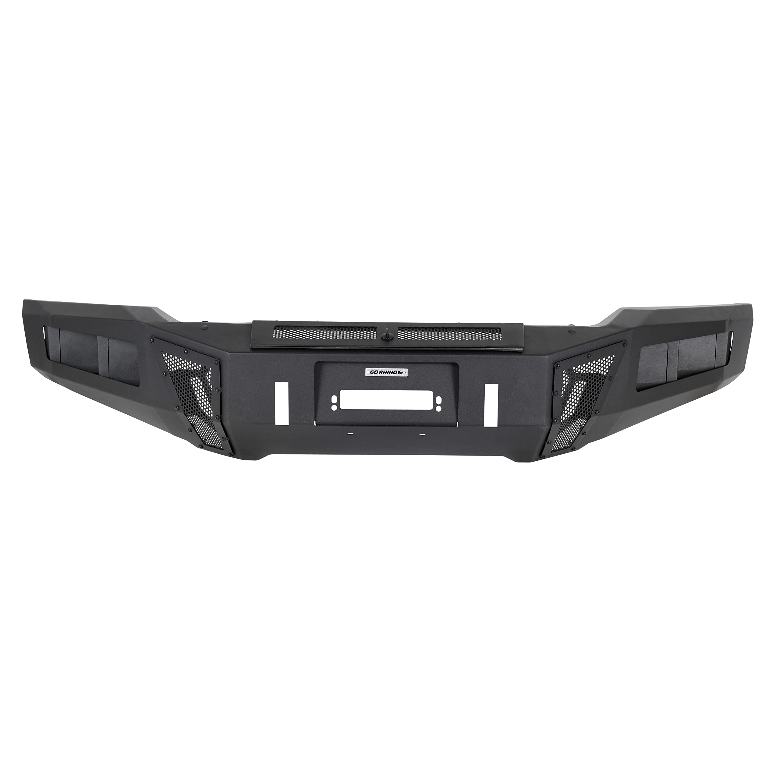 Go Rhino Front Bumper BR6 | Mild Steel, Textured Black | 24299T | Fits 2017-2020 Ford F-150 Raptor All