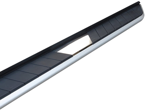 STX300 Series Steelcraft Running Boards Incl. Mounting Brackets Hardware 3 in. Sidebars Stainless Steel 4.5 in. Widestep Running Boards STX300 Series