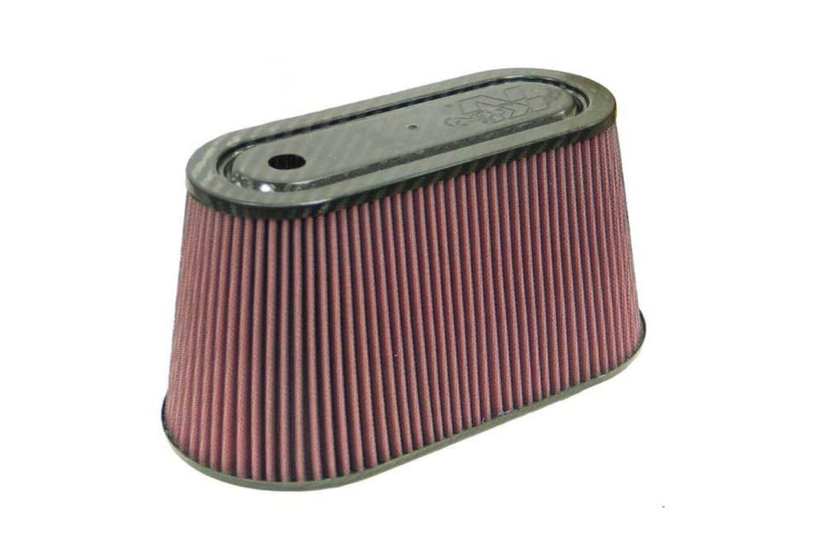 High-Flow K&N Original Lifetime Universal Air Filter: High Performance, Premium: Flange Diameter: 3.875 In, Filter Height: 6 In, Flange Length: 0.9375 In, Shape: Oval Straight, RP-5070