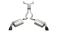 Cat-Back Exhaust System CORSA 14953BLK with X-Pipe