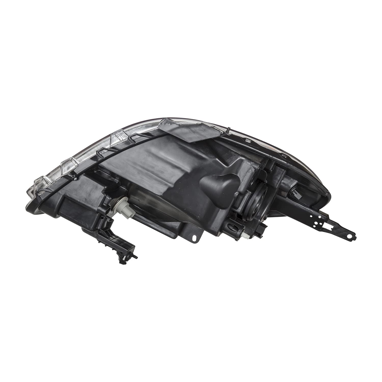 Left TYC Headlight Assembly Compatible with 2012-2014 Nissan Versa