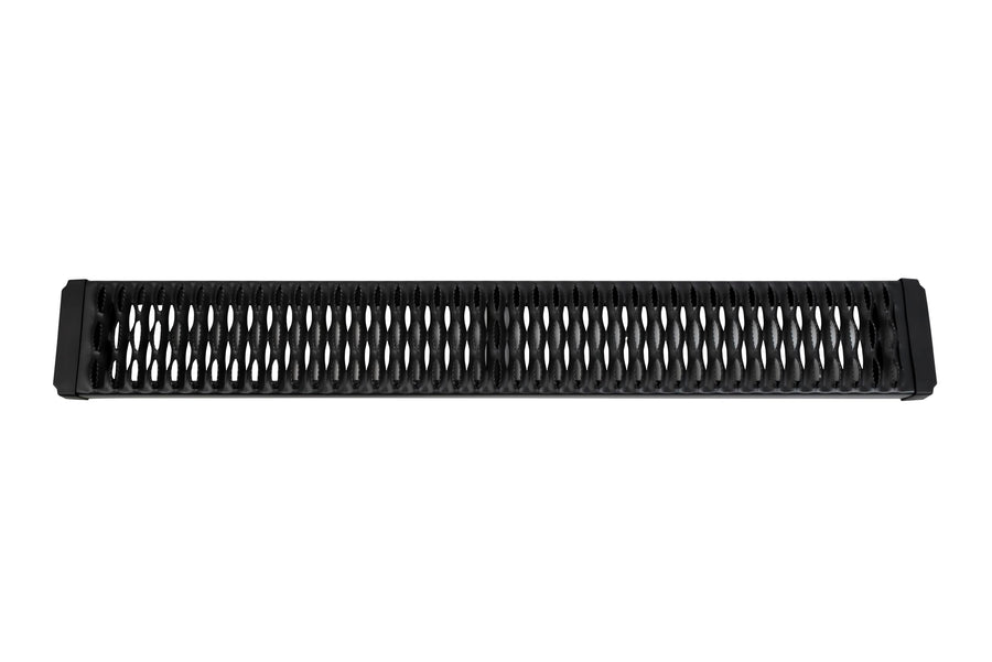 TrailFX Running Boards Aggressive for Chevrolet Silverado 1500 Standard Cab 2019-2025 Titanium Black Powder Coated Aluminum 6.5 Inch Width Stationary Side Steps With Mounting Hardware TrailFX RBA023TI
