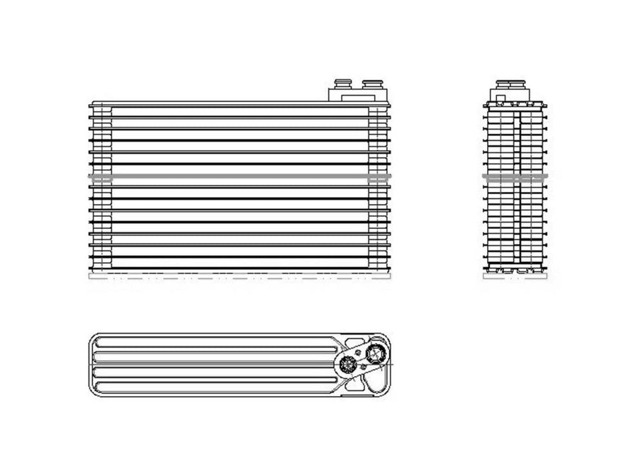 Heater Core TYC 96061 Compatible with 2002-2010 Chevrolet Cobalt