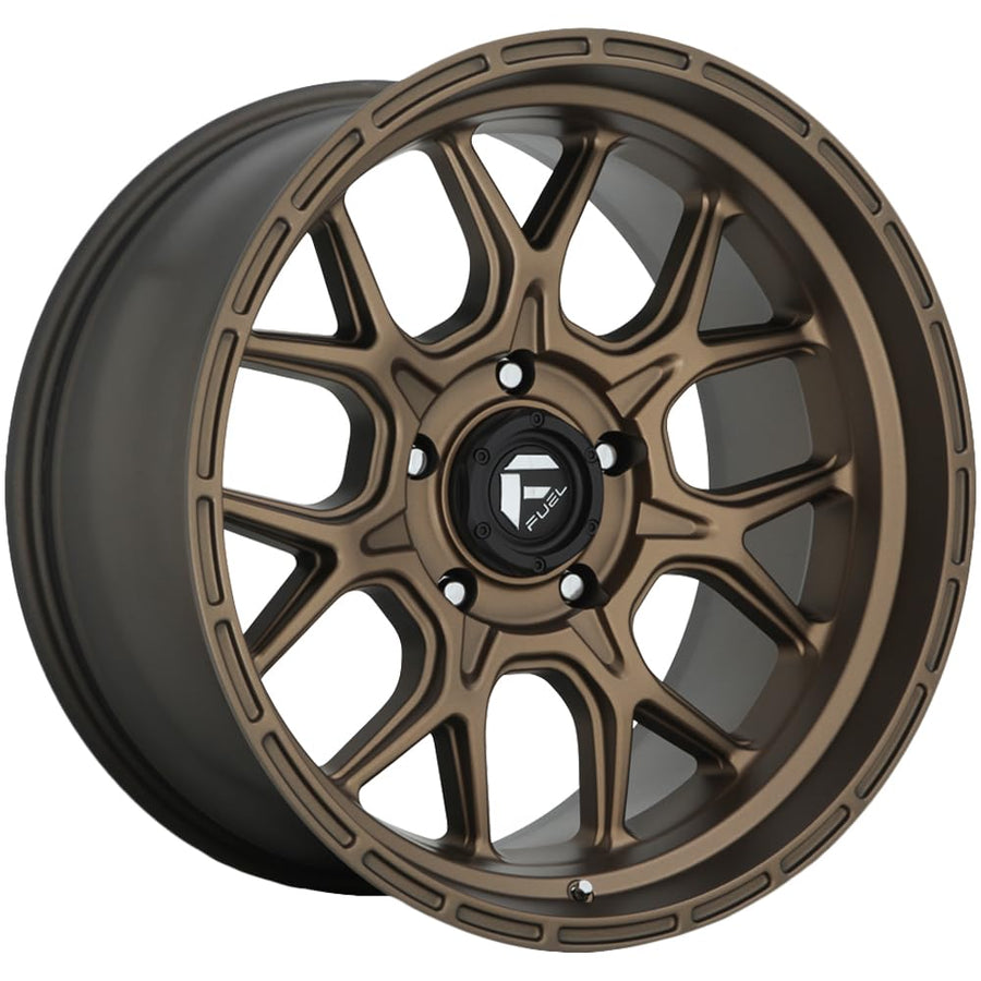 D671 Tech Fuel 20x10 5x5" -18mm Bronze Wheel Rim 20" Inch D67120007547US